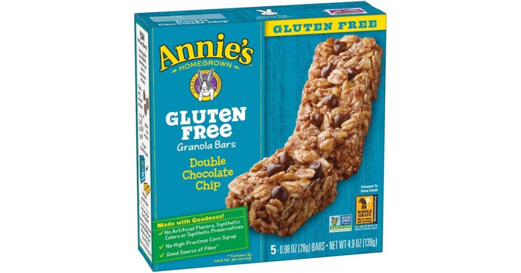 Annies Granola Bars for Flying with a Toddler