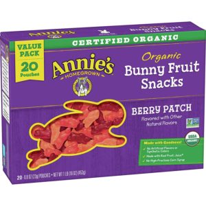 Annies Gummy Bunny for flying with a toddler