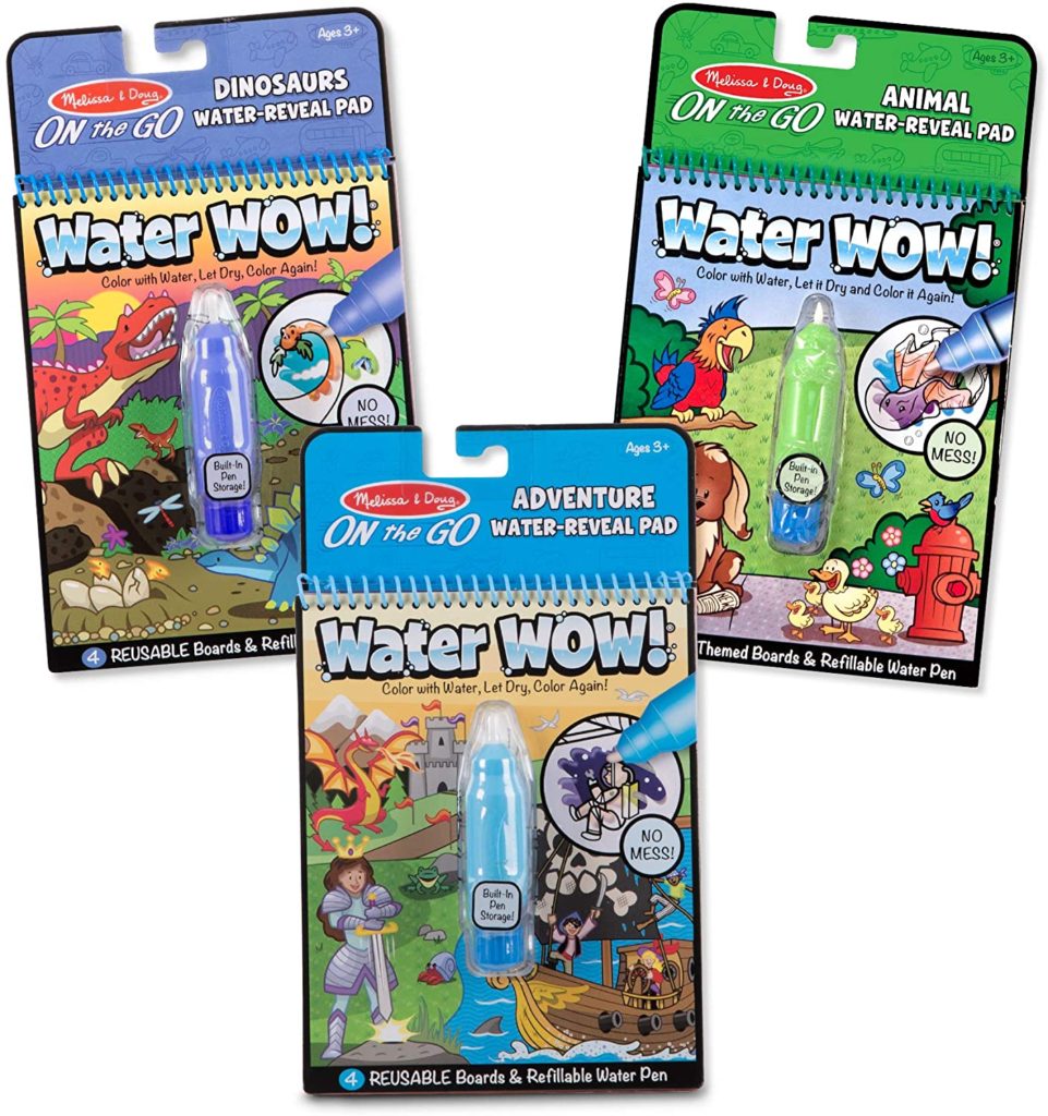 Melissa and Doug Water Wow for Flying with a Toddler