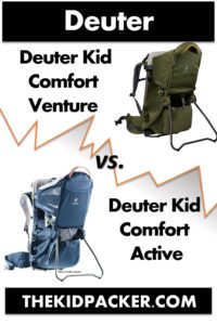 Deuter Kid Comfort Venture vs Deuter Kid Comfort Active