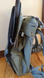 Thule Sapling compressed with sling pack