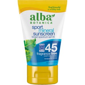 Alba mineral sunscreen