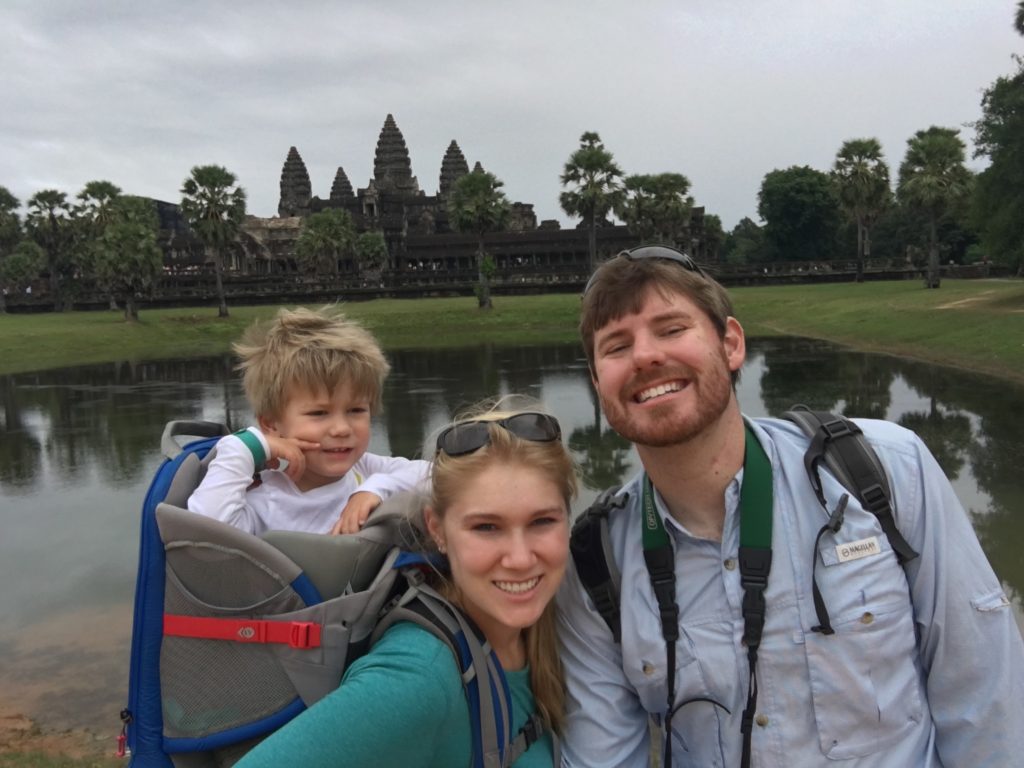 Flying with a baby backpack carrier - destination