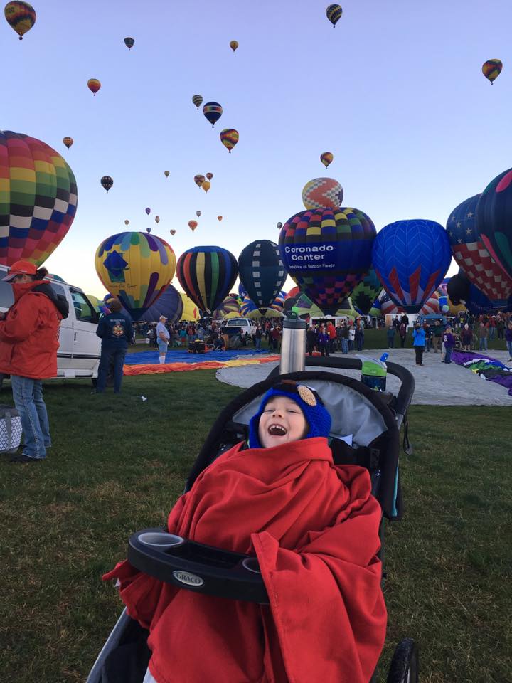 What to pack for the balloon fiesta with kids