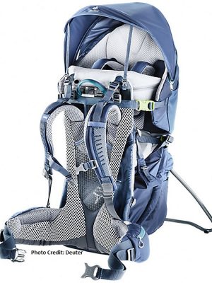 Image showing Deuter Kid Comfort Pro with sunshade up
