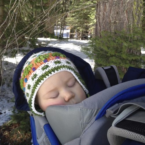 Hiking with a baby in winter - Snow Suit